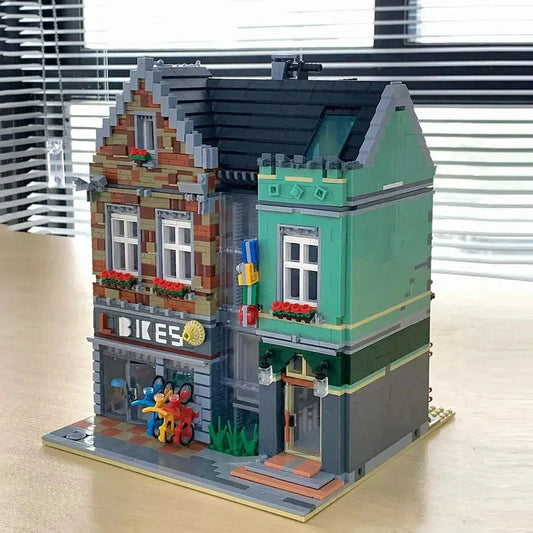Creator Expert MINI City Bike Shop Modular Bricks Toy