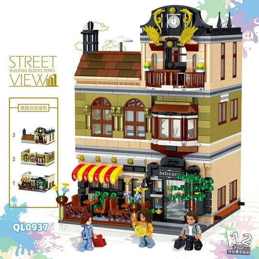 Creator Expert MOC City Chinese Restaurant Bricks Toys