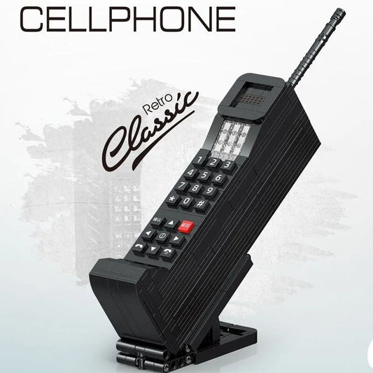 MOC Classic Retro Cellphone MINI Bricks Toys 00987