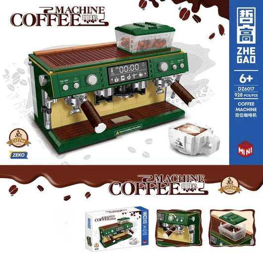 MOC Creator Classic Coffee Machine MINI Bricks Toys DZ6017