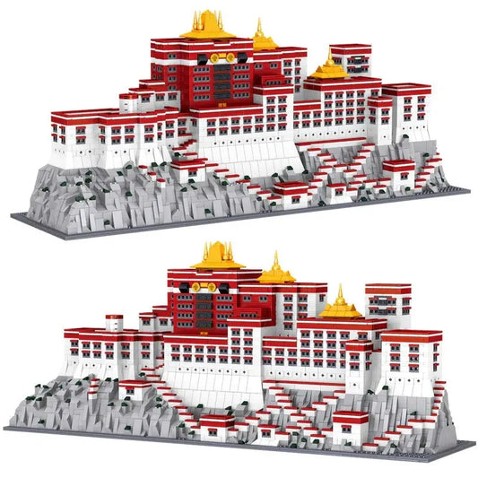 MOC Expert Architecture Potala Palace Bricks Toys