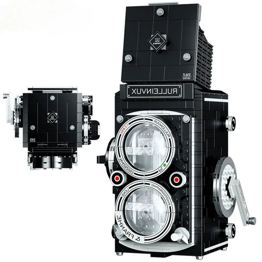 MOC Ideas Vintage Digital Retro Camera Bricks Toy 00847