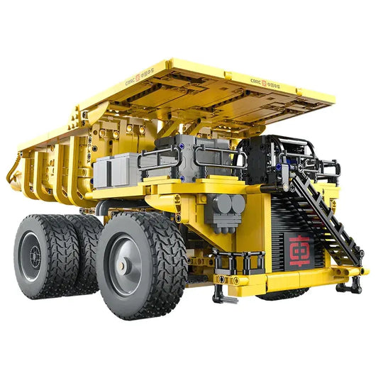 Tech MOC Motorized CR240E Mining Dump Truck Bricks Toy