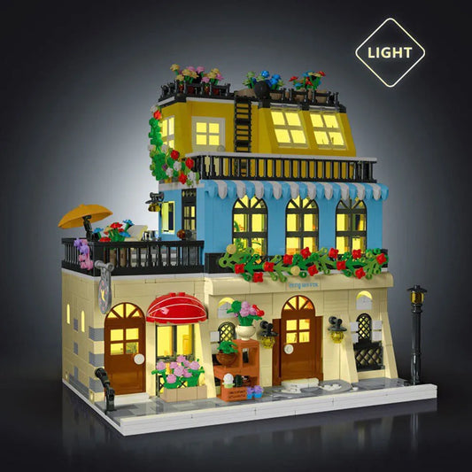 Creator Expert MOC City Hotel Block Module Bricks Toy