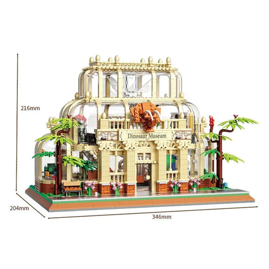 Creator MOC City Dinosaur Museum MINI Bricks Toy