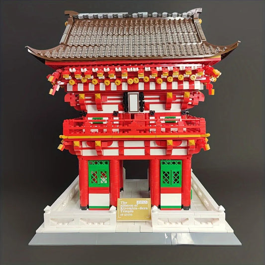 MOC Architecture Japanese City Temple Bricks Toys