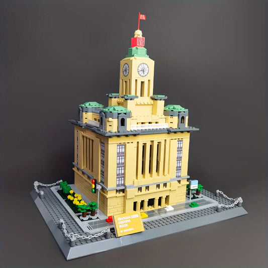 Architecture Famous Shanghai Customs House Bricks Toy