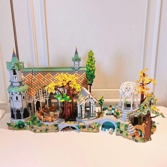 Creator Expert MOC Lord of the Rings Rivendell Bricks Toy