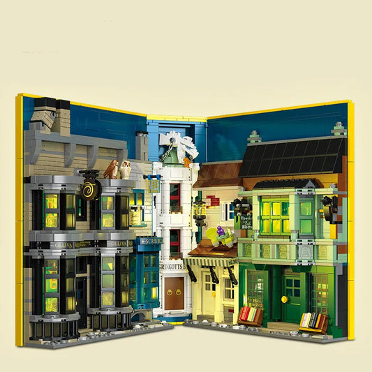 Harry Potter Wand Shop Wizard Books Bricks Toy