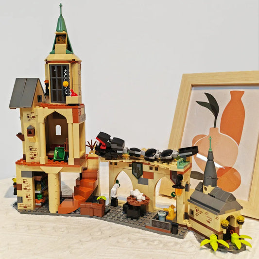 Creator Harry Potter MOC Magic Courtyard Bricks Toy