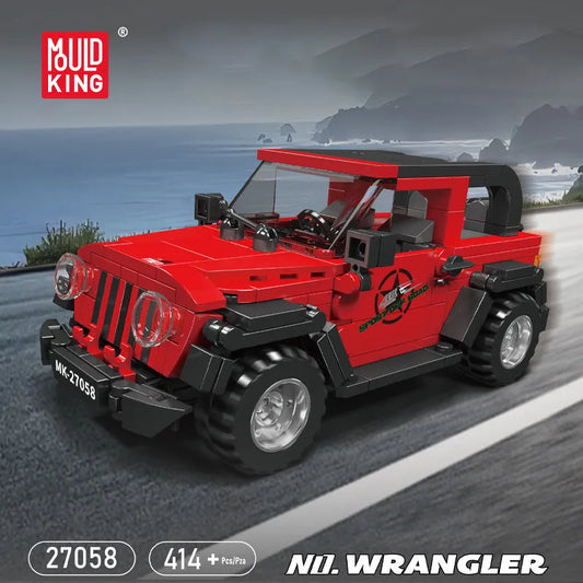 Tech Mini Wrangler Speed Car Champions Bricks Toy
