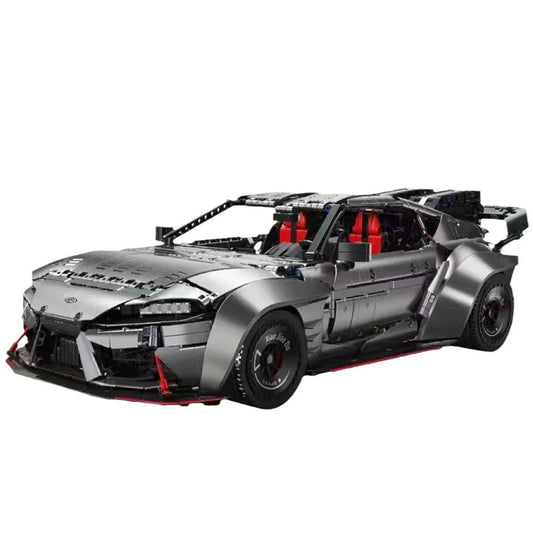 Technic MOC Toyota Supra Racing Sports Car Bricks Toy