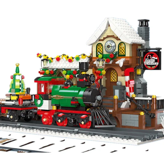 Creator Expert The Railway Station At Christmas Bricks Toy