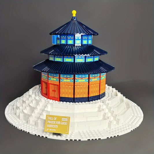 MOC Architecture Temple Of Heaven Bricks Toy