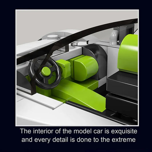 Tech Mini Porsche 918 Speed Champions Bricks Toy