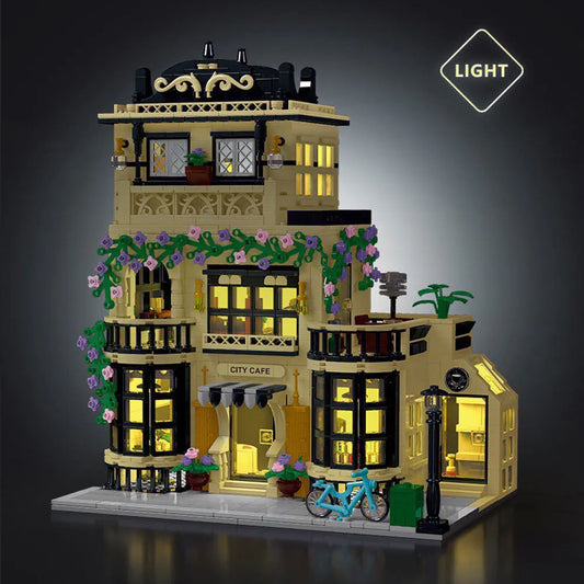 Creator Experts MOC City Cafe Block Module Bricks Toy
