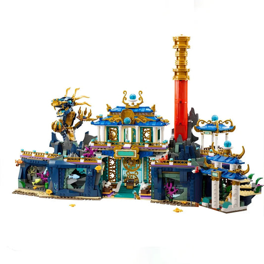 MOC Monkie Kid Dragon of East Palace Bricks Toy
