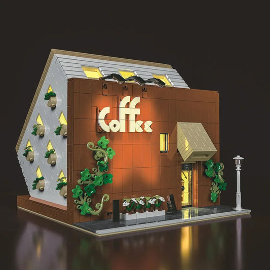 Creator Expert City MOC Upside Down Cafe Bricks Toys