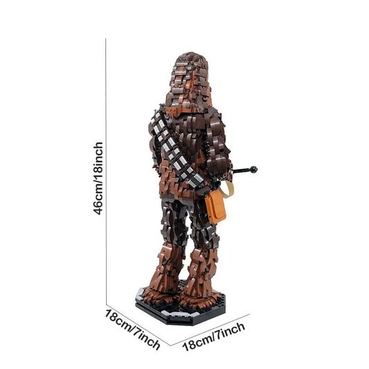Star Wars MOC The Chewbacca Bricks Toys