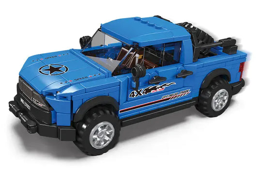 Tech Mini Raptor Pickup Car Champions Bricks Toy