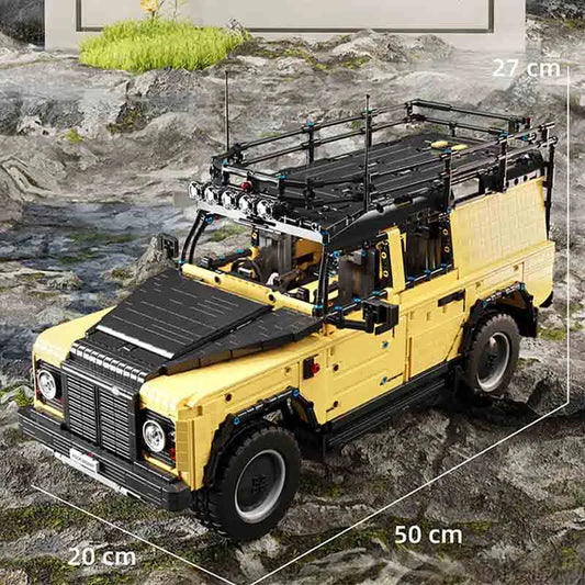 Tech MOC Motorized Off Road Rock Glgan Bricks Toy