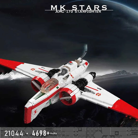 Star Wars MOC ARC-170 Starfighter Bricks Toy