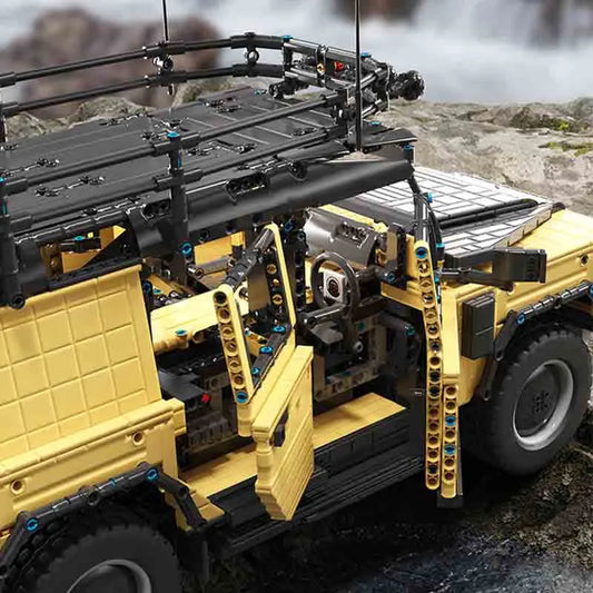 Tech MOC Motorized Off Road Rock Glgan Bricks Toy