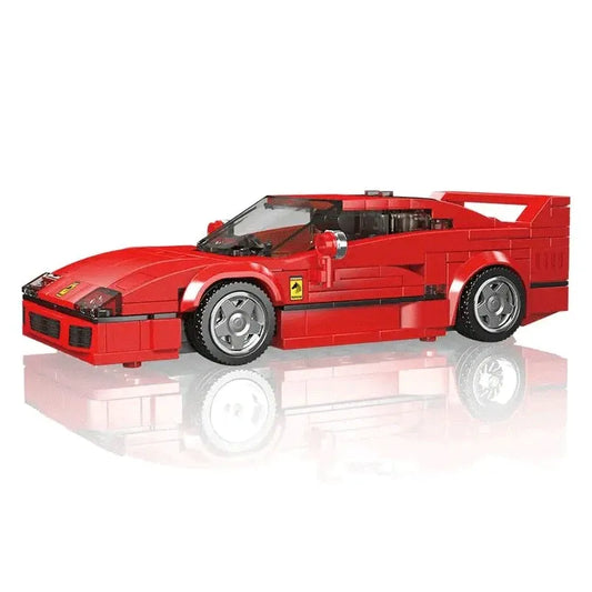 Tech Mini Ferrari F40 Speed Champions Racers Bricks Toy