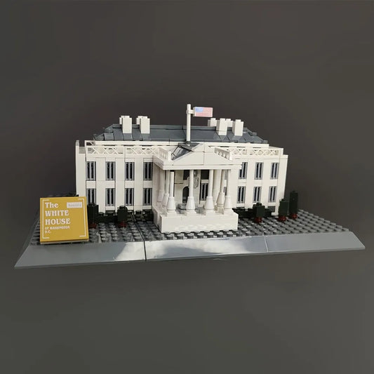 MOC Architecture 7018 White House Bricks Skyline Kids Toys