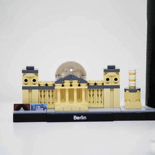 MOC Architecture Berlin Skyline Bricks Toy