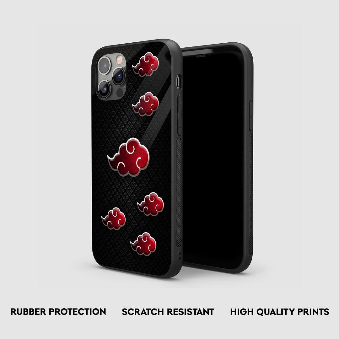 Akatsuki Cloud Silicone Armored Phone Case by Anime Phone Cover