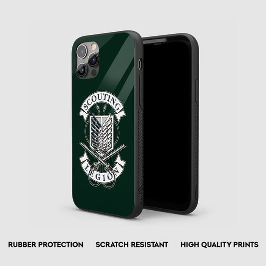 AOT Scouting Silicone Armored Phone Case by Anime Phone Cover