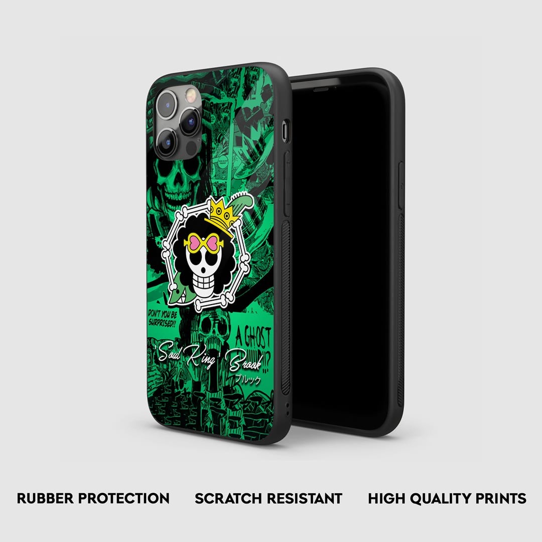 Brook Symbol Silicone Armored phone Case by Anime Phone Cover