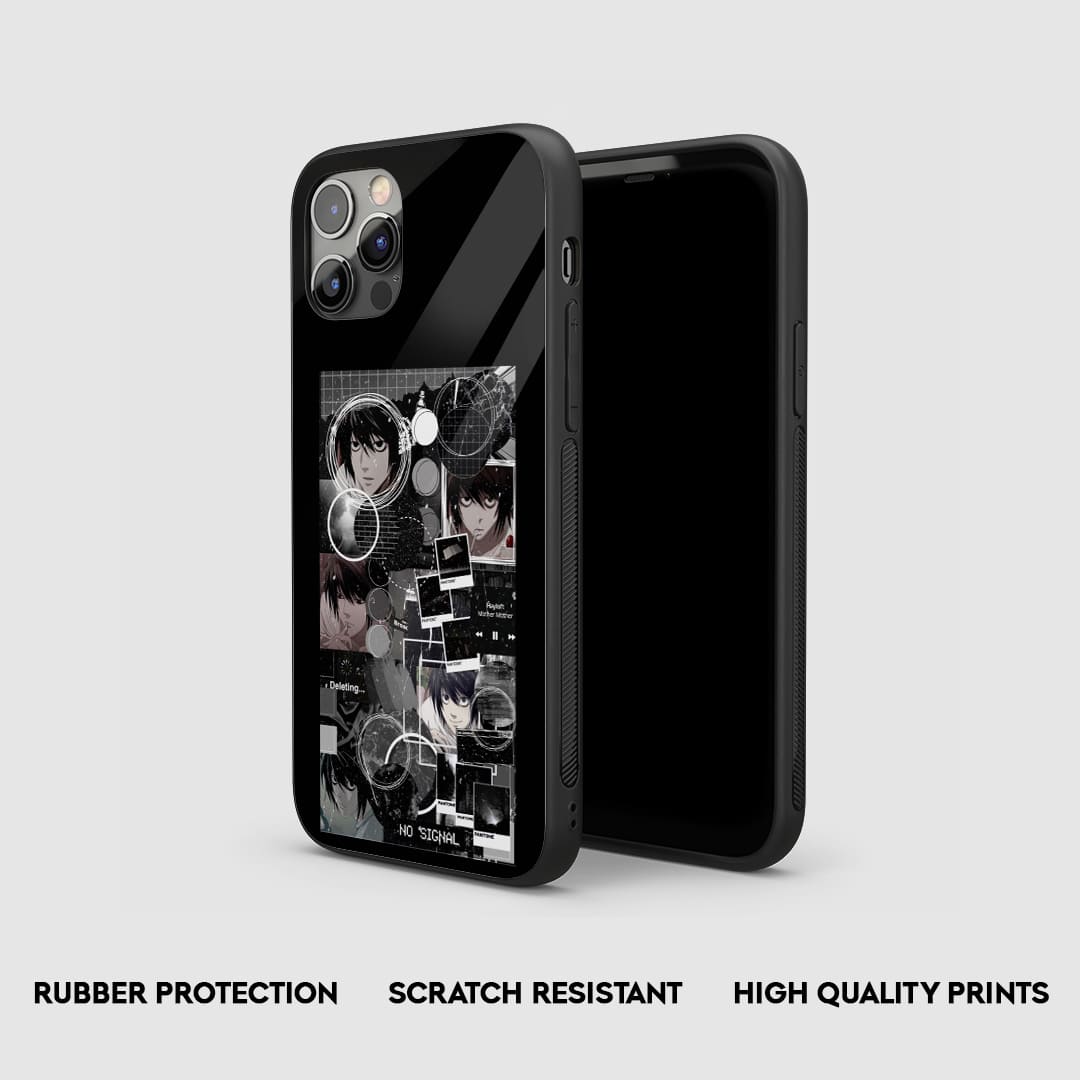 Death Note Collage Silicone Armored Phone Case by Anime Phone Cover