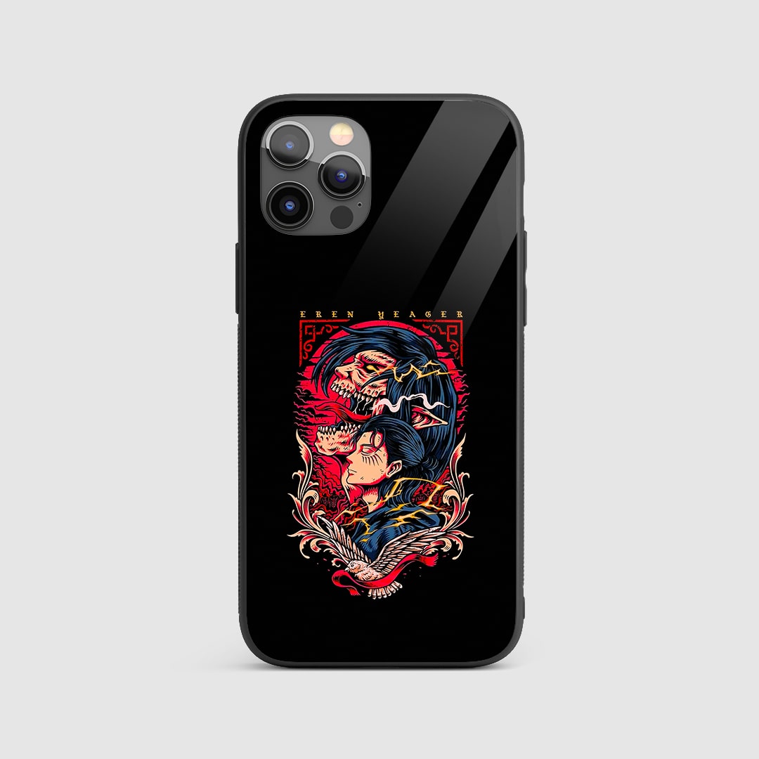 Eren Yeager Concept Silicone Armored Phone Case by Anime Phone Cover