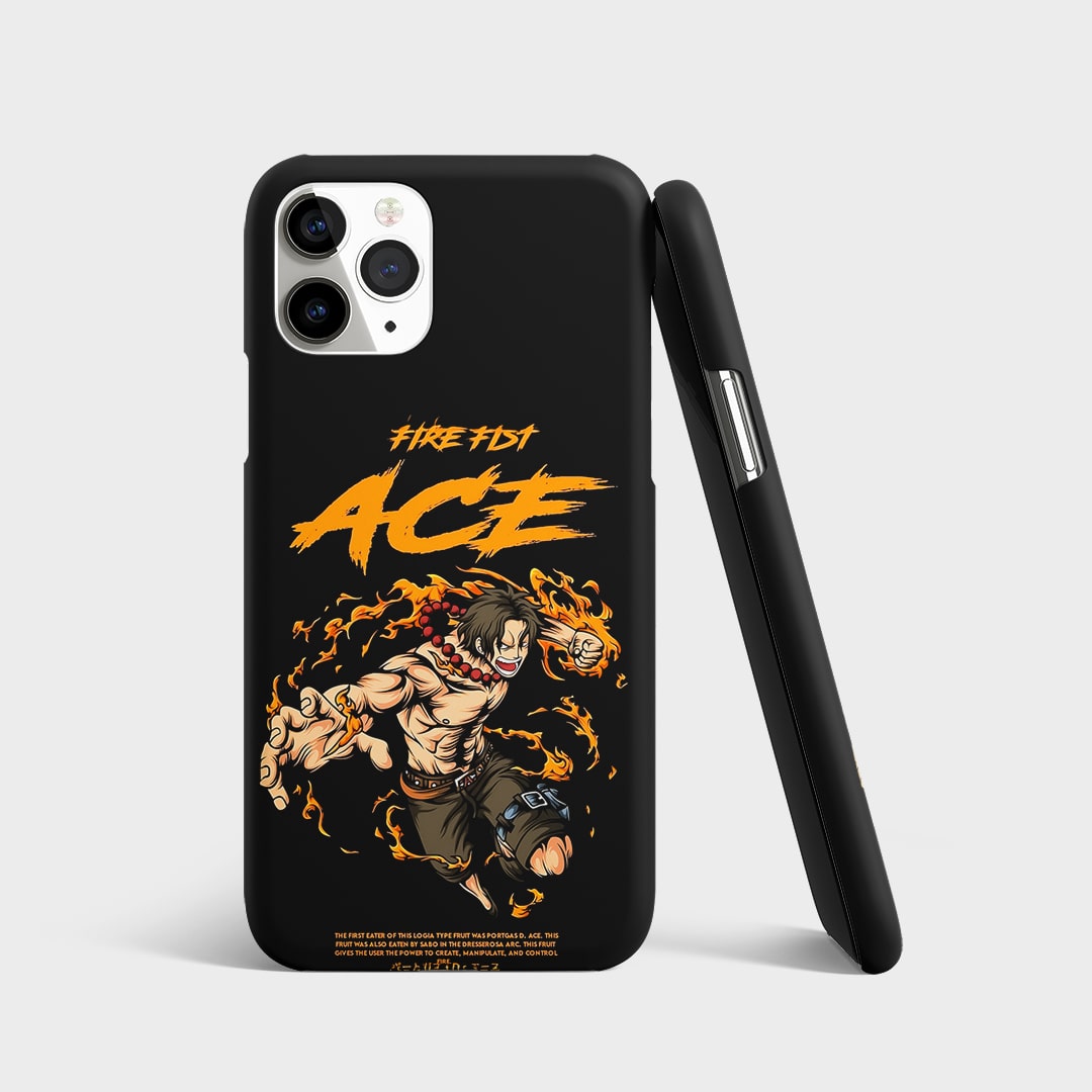 Fire Fist Ace Minimal Phone Cover by Anime Phone Cover