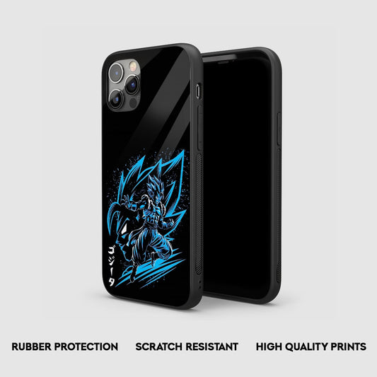 Gogeta Minimal Silicone Armored Phone Case