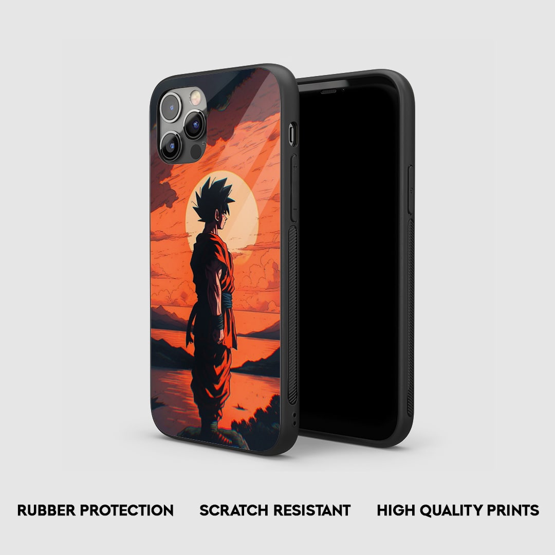 Goku Aesthetic Silicone Armored Phone Case by Anime Phone Cover