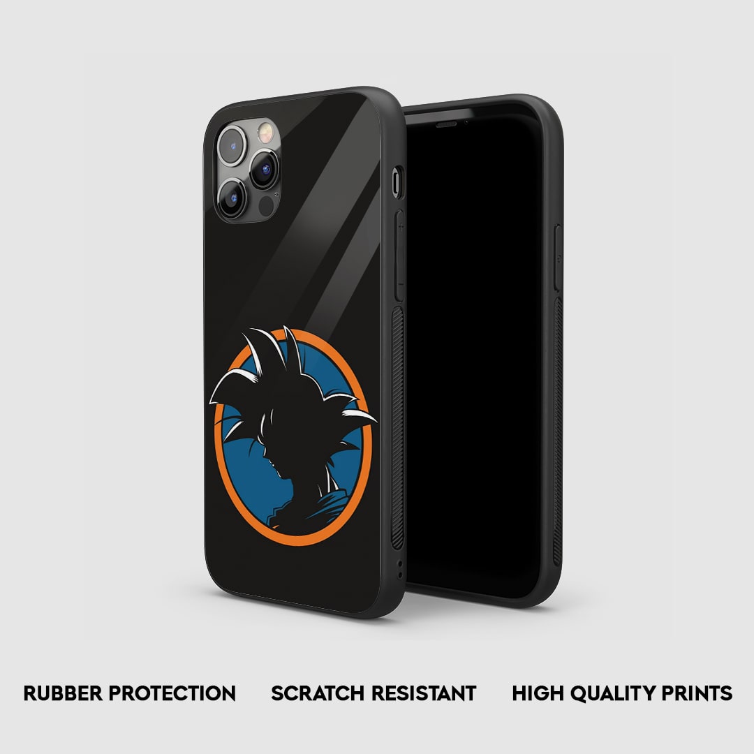 Goku Minimal Silicone Armored Phone Case by Anime Phone Cover