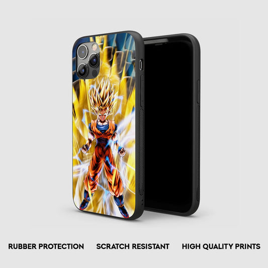 Super Saiyan Goku Silicone Armored Phone Case by Anime Phone Cover