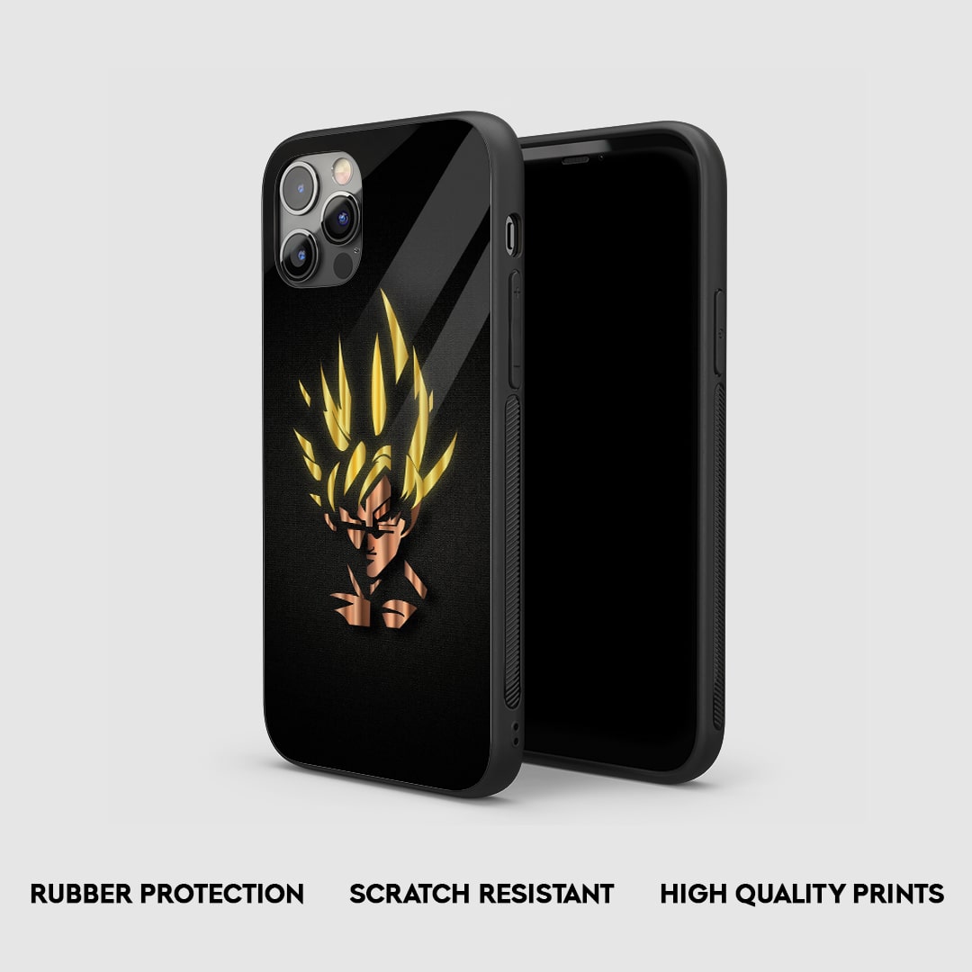 Goku Texture Silicone Armored Phone Case by Anime Phone Cover