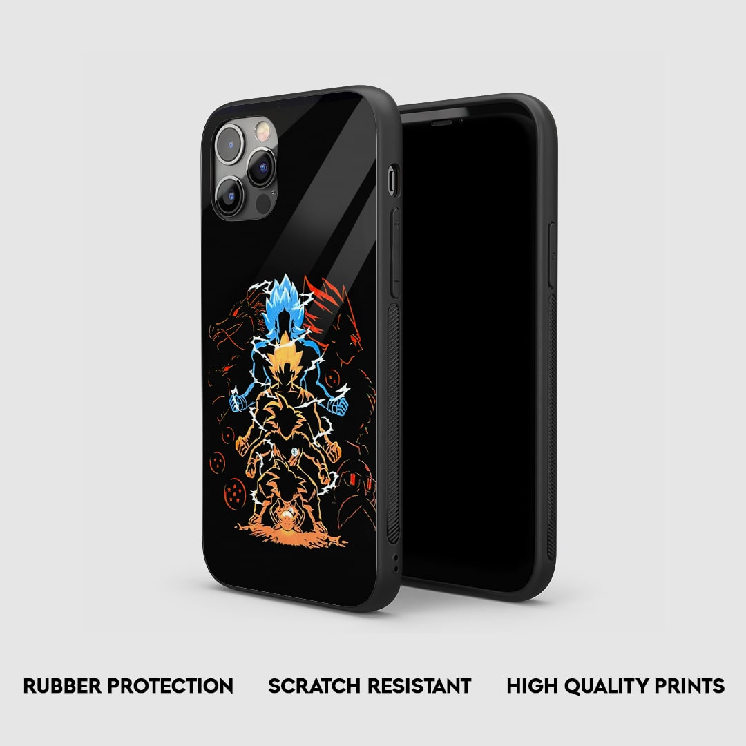 Goku Transformed Silicone Armored Phone Case by Anime Phone Cover