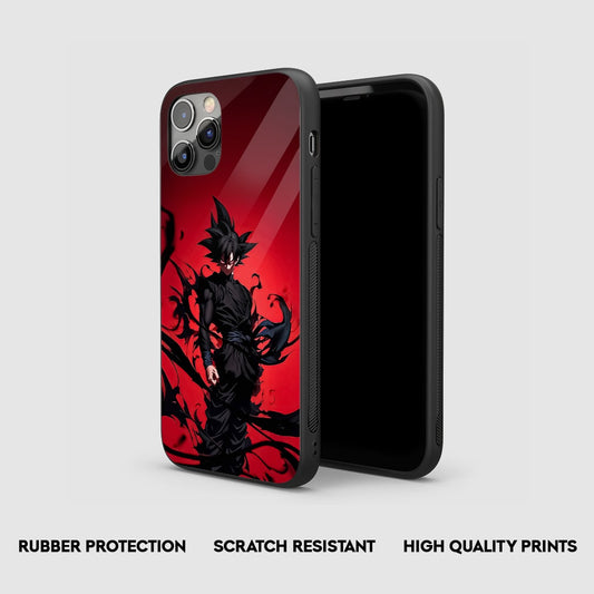 Goku Black Dispersed Silicone Armored Phone Case