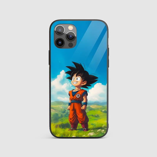 Goku Scene Silicone Armored Phone Case by Anime Phone Cover