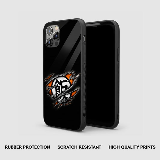 Goku Symbol Minimal Silicone Armored Phone Case