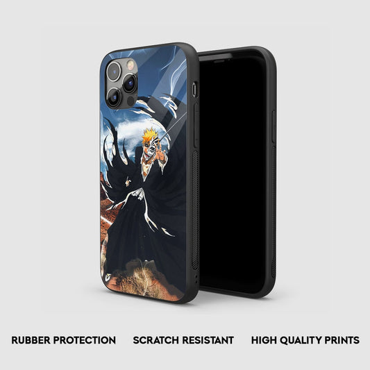 Hollowfied Ichigo Silicone Armored Phone Case by Anime Phone Cover