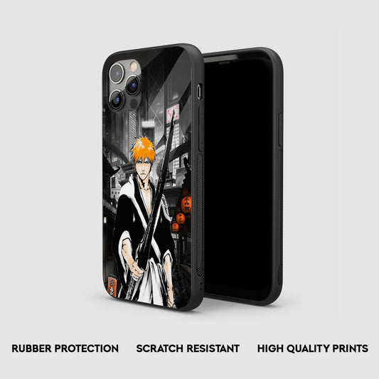Ichigo Night Silicone Armored Phone Case by Anime Phone Cover