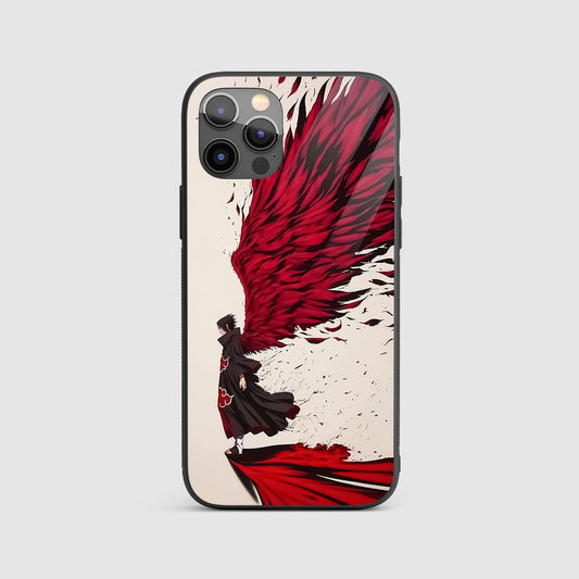 Itachi Feather Silicone Armored Phone Case by Anime Phone Cover