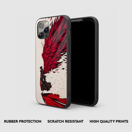 Itachi Feather Silicone Armored Phone Case