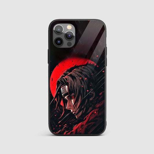 Itachi Uchiha Graphic Silicone Armored Phone Case by Anime Phone Cover